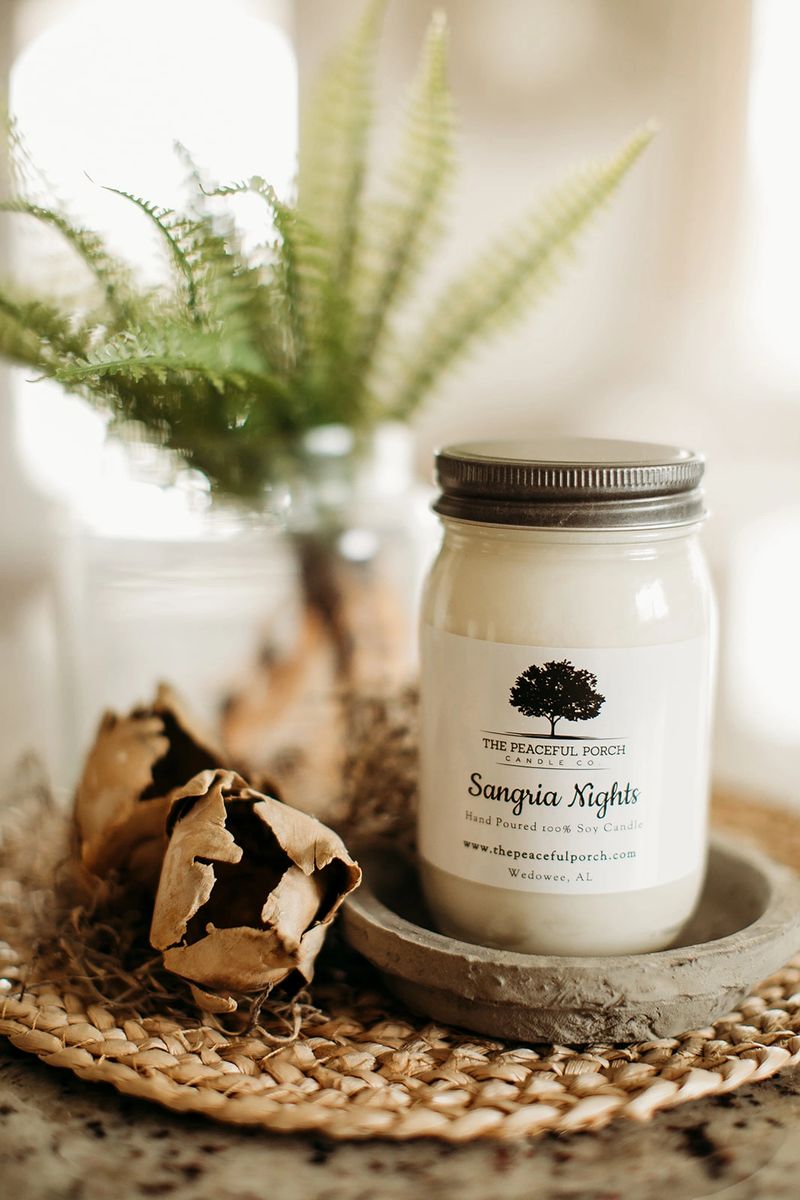 Sangria Nights Jar Candles
